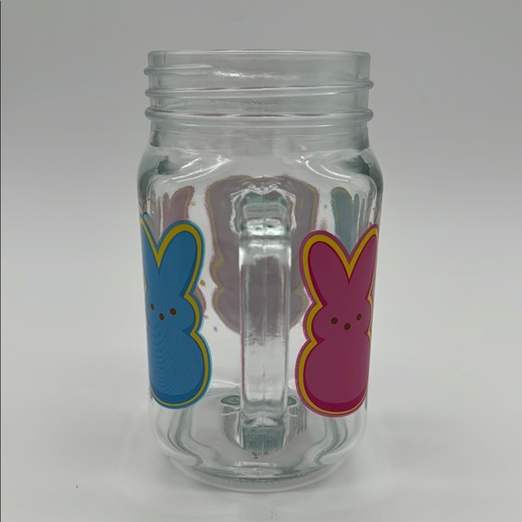 Peeps Bunnies Glass Jar Mug - Pink, Purple, Blue 2023 - Picture 4 of 8